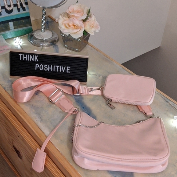 Urban Expressions Handbags - Pink nylon handbag